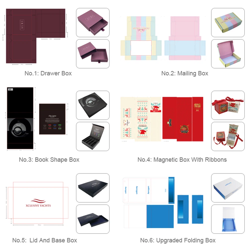 Custom Design paper gift box Custom Design paper gift box